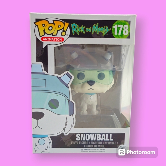 Funko Other - Funko POP! Rick and Morty Snowball #178 Vinyl Figure